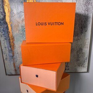 Authentic Louis Vuitton Boxes